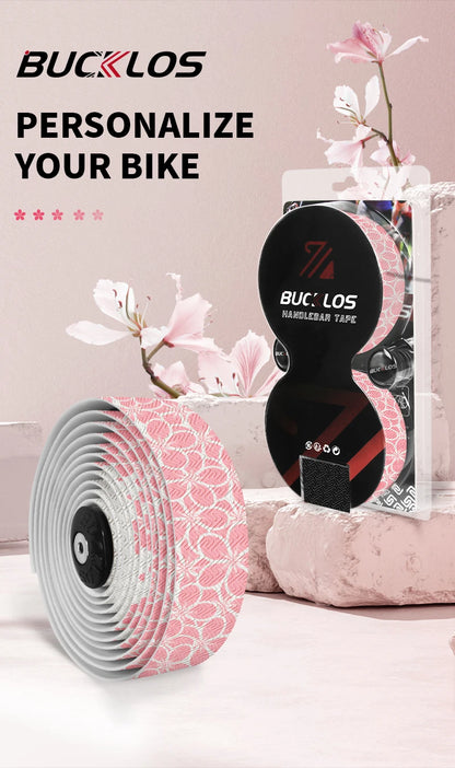 BUCKLOS Road Bike Handlebar Tape – Soft Non-Slip Drop Bar Strap for Gravel, Racing & Speed Bicycles