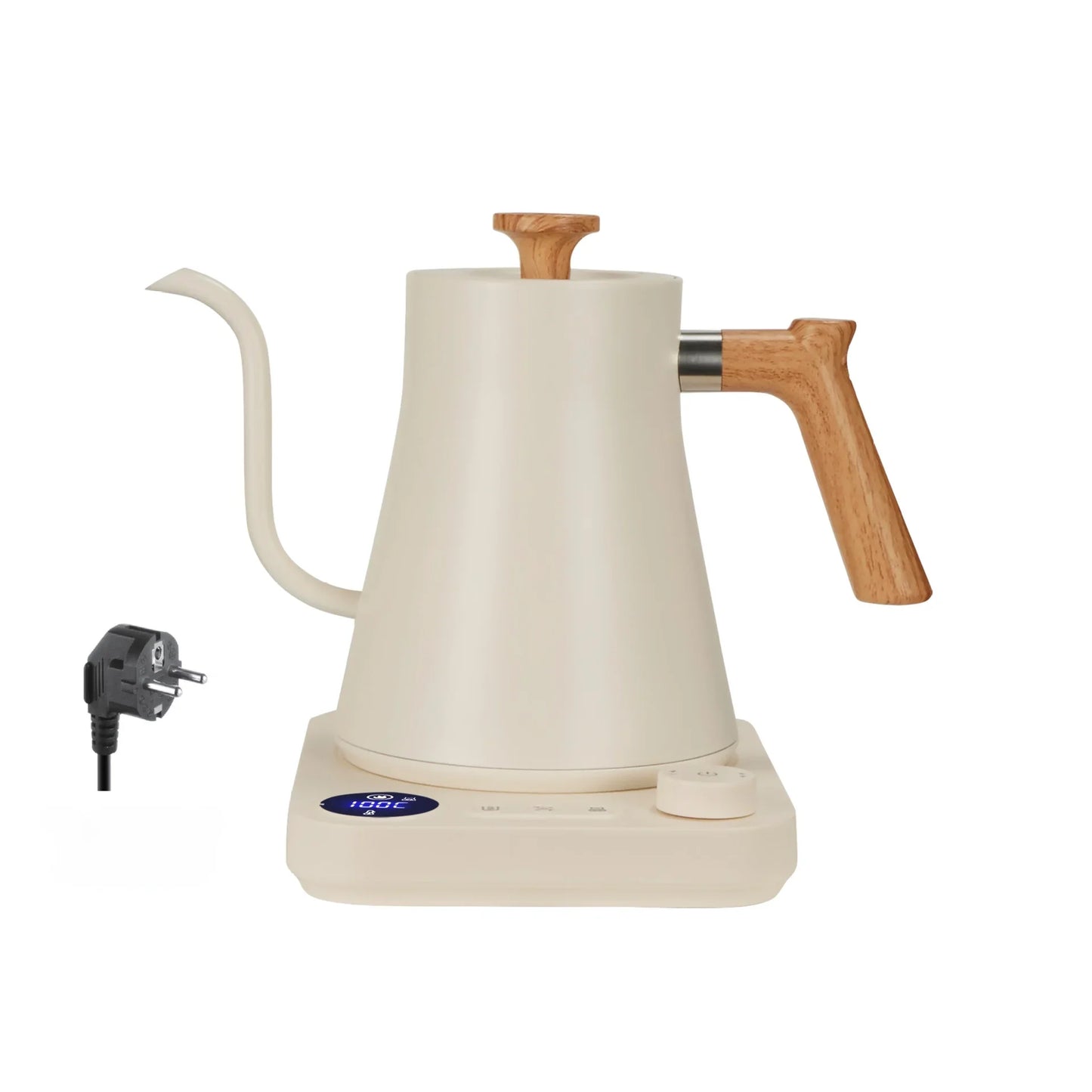 1200W Electric Gooseneck Kettle - Intelligent Constant Temperature Control Coffee & Tea Pot, Portable Hand Brewed Kettle