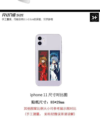 Neon Genesis Evangelion EVA-01 Sticker – Waterproof Glossy Anime Chassis Decal, Wholesale Gift