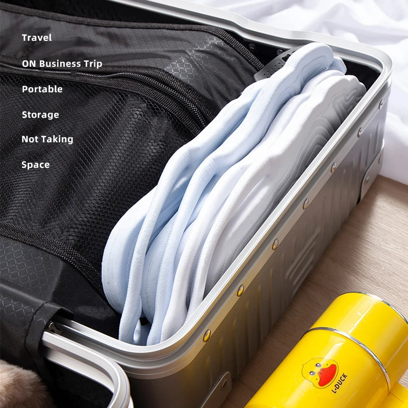 Folding Travel Slippers – Anti-Skid Bath & Beach Flip-Flops for Couples