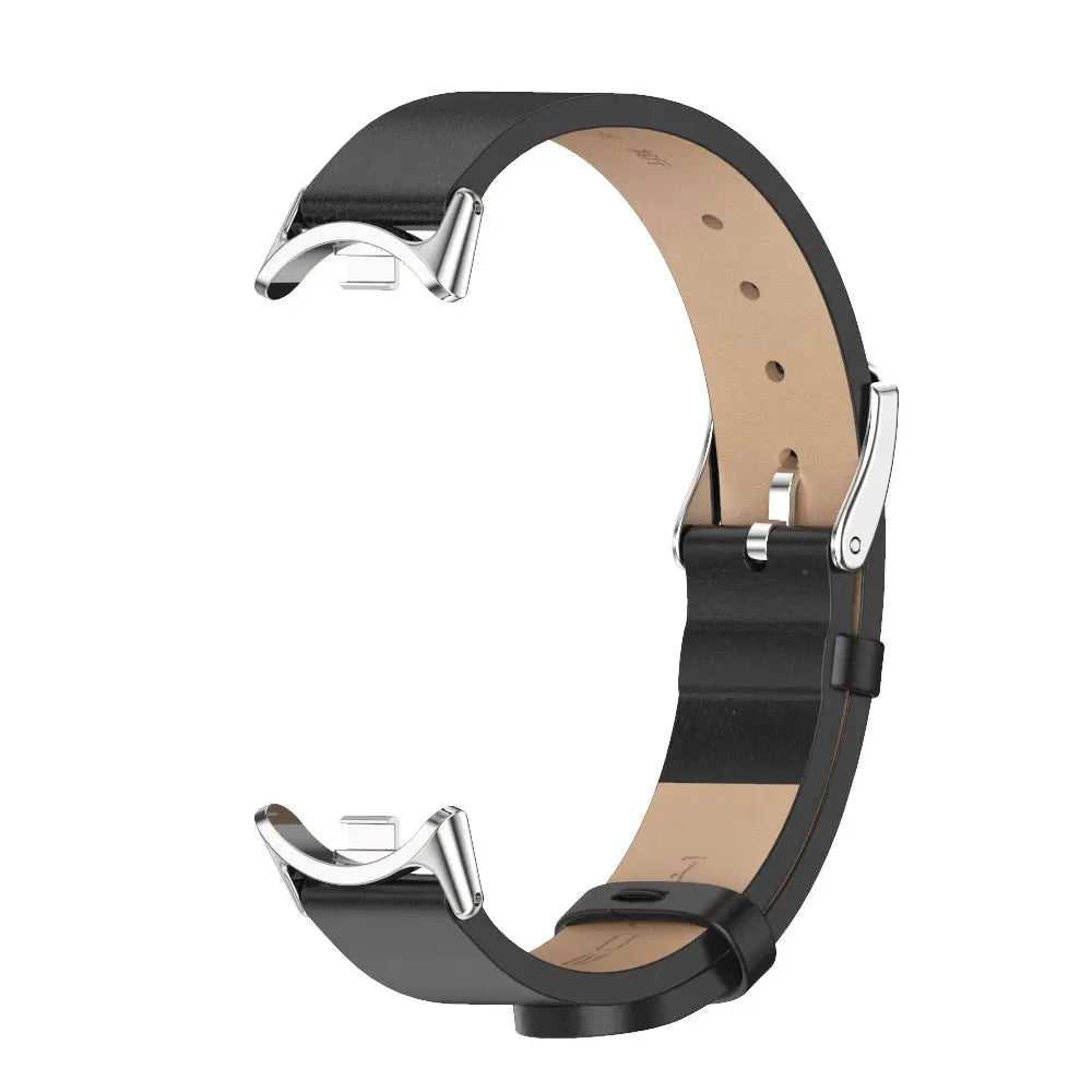Leather Strap for Xiaomi Mi Band - Stylish Replacement Wristband for Mi Band 10/9/8/7/6/5 Mijobs Design