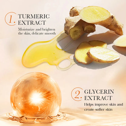 Turmeric Whitening Face Cream – Wrinkle Removal, Fine Line Lightening & Youthful, Bright, Moisturized Skin