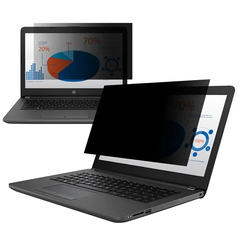 Anti-Spy Privacy Screen Protector – Matte Anti-Glare Film for 14" & 15.6" Laptops (16:9) Notebook PC