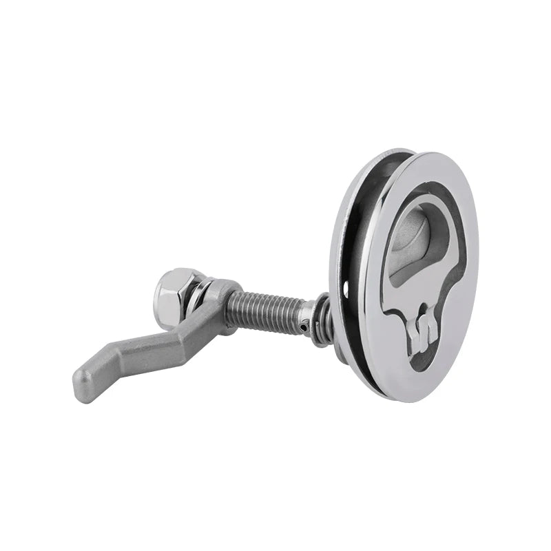 AndyMarine 316 Stainless Steel Boat Cam Latch – Marine Hatch Pull Turning Lock Hardware