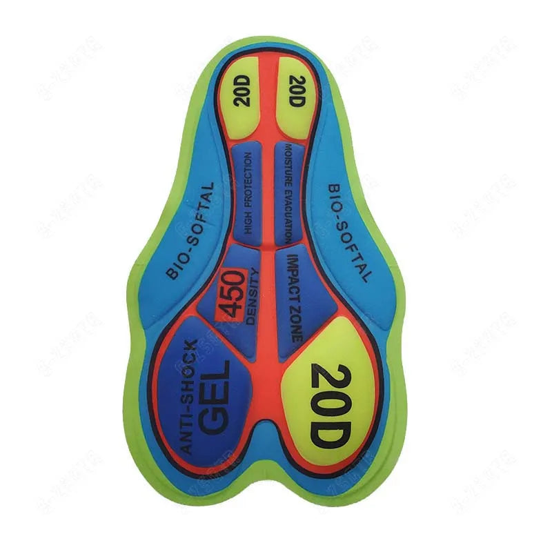 Men & Women Cycling Gel Pad – Shockproof Breathable Riding Cushion, 9D/12D/19D/20D Silicone Seat Pad