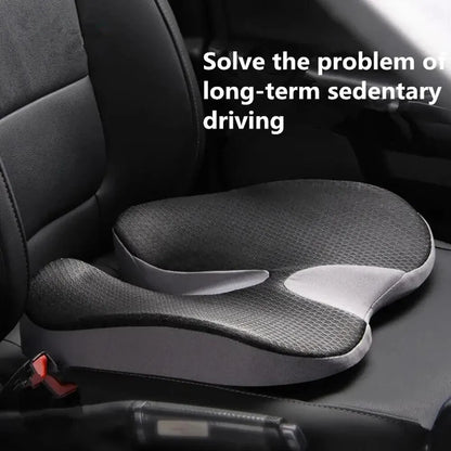 Orthopedic Memory Foam Prostate Cushion - Non-Slip Tailbone and Sciatica Pain Relief for Comfort in Chairs and Car Seats
