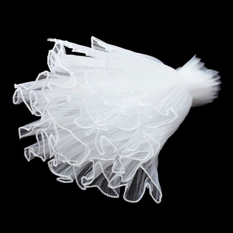 Tulip & Rose Pearl Mesh Tulle Roll — Flower Bouquet, Bobo Balloon, Birthday, Wedding & Anniversary Gift Wrapping