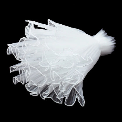 Tulip & Rose Pearl Mesh Tulle Roll — Flower Bouquet, Bobo Balloon, Birthday, Wedding & Anniversary Gift Wrapping