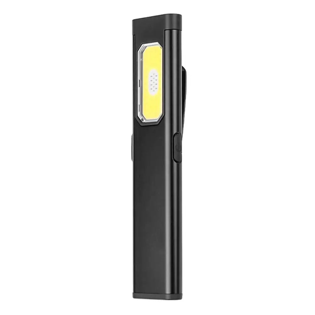 Rechargeable 550LM LED Keychain Flashlight — Mini Pocket Torch Lantern with Magnet for Emergency & Work