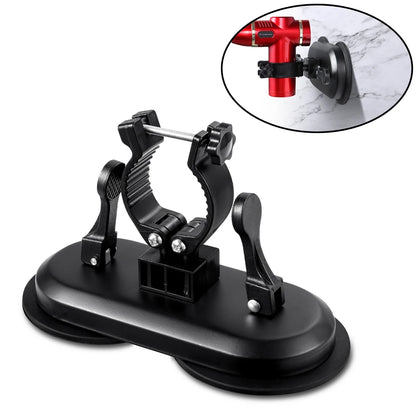 Massage Gun Holder – Suction Cup Fascia Gun Bracket, Hands-Free Massager Partner, No Installation Needed