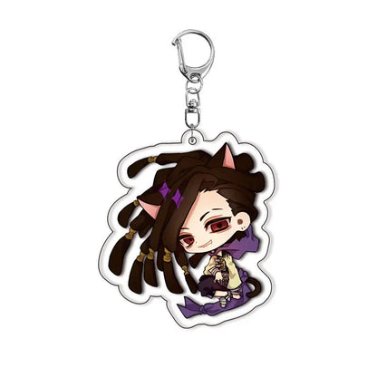 GACHIAKUTA Anime Acrylic Keychain - Zanka, Rudo & Enjin Backpack Pendant Keyring Fan Gift