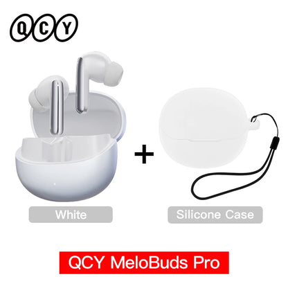 QCY MeloBuds Pro ANC Earbuds - Bluetooth 5.3 Wireless Hi-Res LDAC Headphones with 46dB Noise Cancellation
