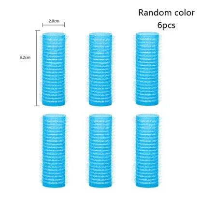 Jumbo Self-Grip Hair Rollers – Heatless Curlers for Salon & Home, Sticky Hair Styling Tools