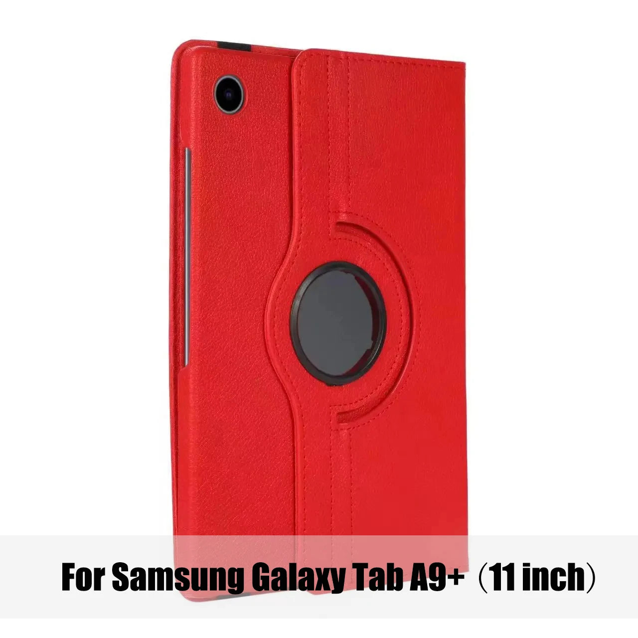 Samsung Galaxy Tab A9+ (11-inch) 2023 Case – PU Leather Cover with Sleep/Wake Function, 360° Rotating Stand & Protective Shell