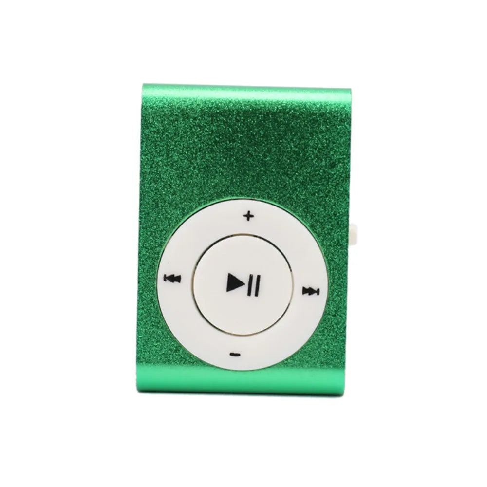 Mini Clip MP3 Player – Portable USB Music Player with TF Card Support, Stylish & Colorful Walkman Design