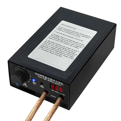 8000W Handheld Spot Welder – Portable 1200A High-Power Welding Machine for 18650 Batteries