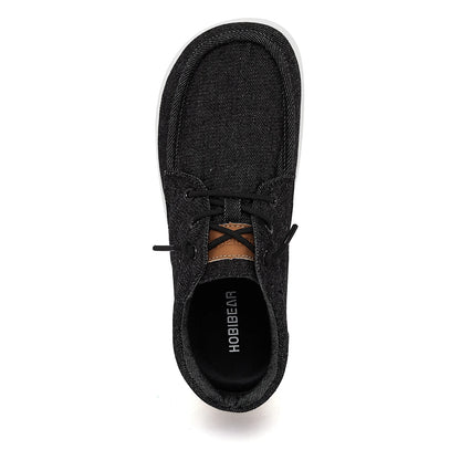 HOBIBEAR Men’s Barefoot Loafers – Lightweight Wide Toe Casual Sneakers for Women, Non-Slip Comfortable Boat Shoes   1/2