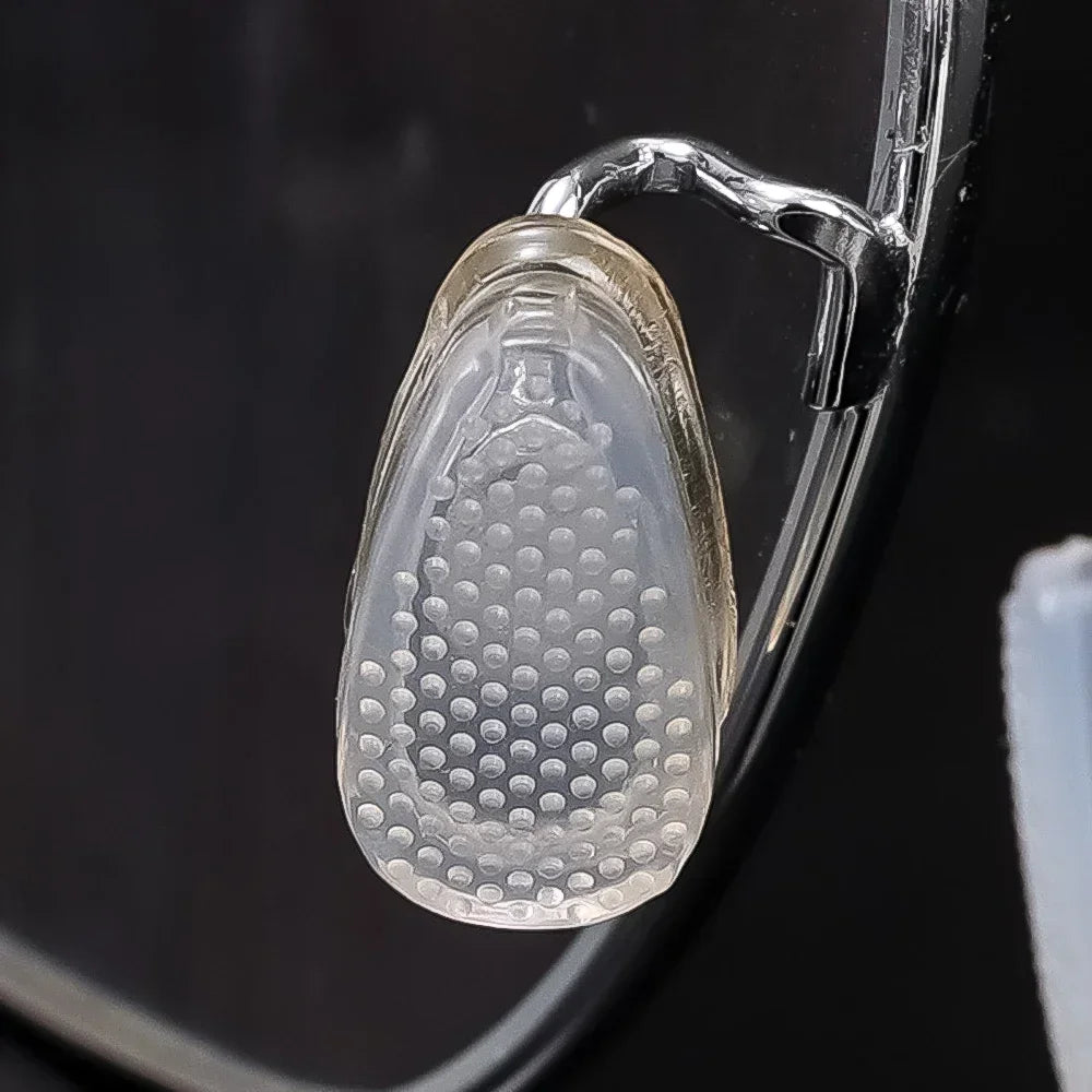 Silicone Glasses Nose Pads – Soft Non-Slip Transparent Air Cushion, Self-Adhesive Eyewear Accessory