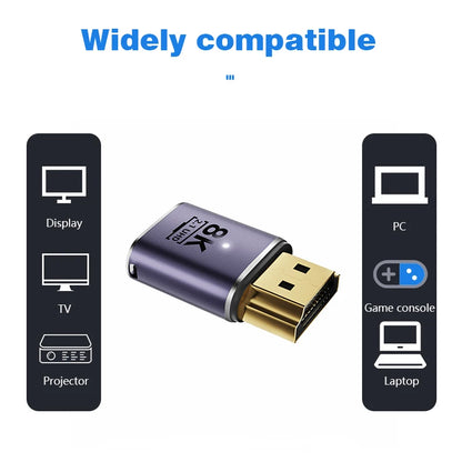 HDMI-Compatible Cable Adapter – Mini/Micro HDMI to HDMI 2.1 Converter, 48Gbps, 8K60Hz, 4K120Hz for PS4, PS5, Laptop, PC, Projector