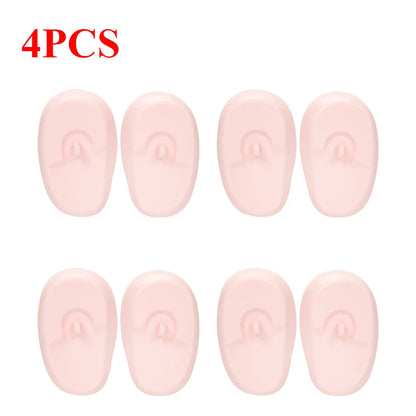 Silicone Ear Covers - Waterproof Hairdressing Ear Caps, Earmuffs for Shower, Salon, Bathing & Spa Use