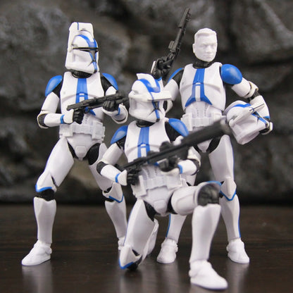 Star Wars 6" Action Figures – 501st Legion ARC & ARF Troopers, Rex, Jesse, Bane, Denal, Tup, Dogma Clone Toy