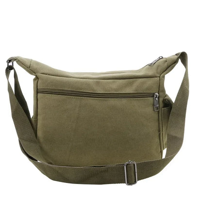 Men's Casual Sling Bag – Vintage Crossbody Messenger Shoulder Bag for Travel & Outdoor Use