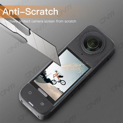 3PCS Screen Protector Film for Insta360 X4 – Anti-Scratch Full Coverage LCD Protective Accessories (Non-Glass)