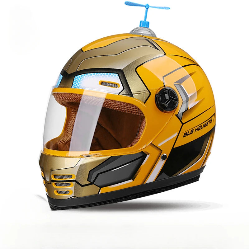 Children's Motorcycle Helmet - Boys & Girls Safety Half Helmet for Summer, Scooter & Bike Accessories for Kids