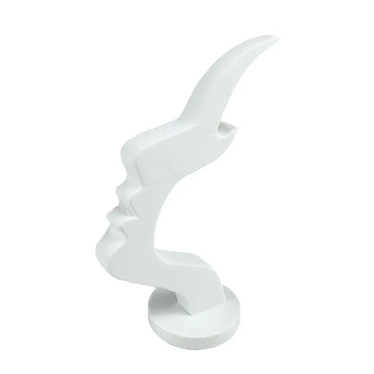 Minimalist 3D-Printed Face Eyeglass Holder – Modern Line Art Glasses Stand for Desk and Home Décor