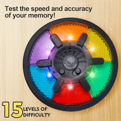 Handheld Electronic Memory Game – Light & Sound Puzzle Toy for Creative Interactive Play and Memory Training