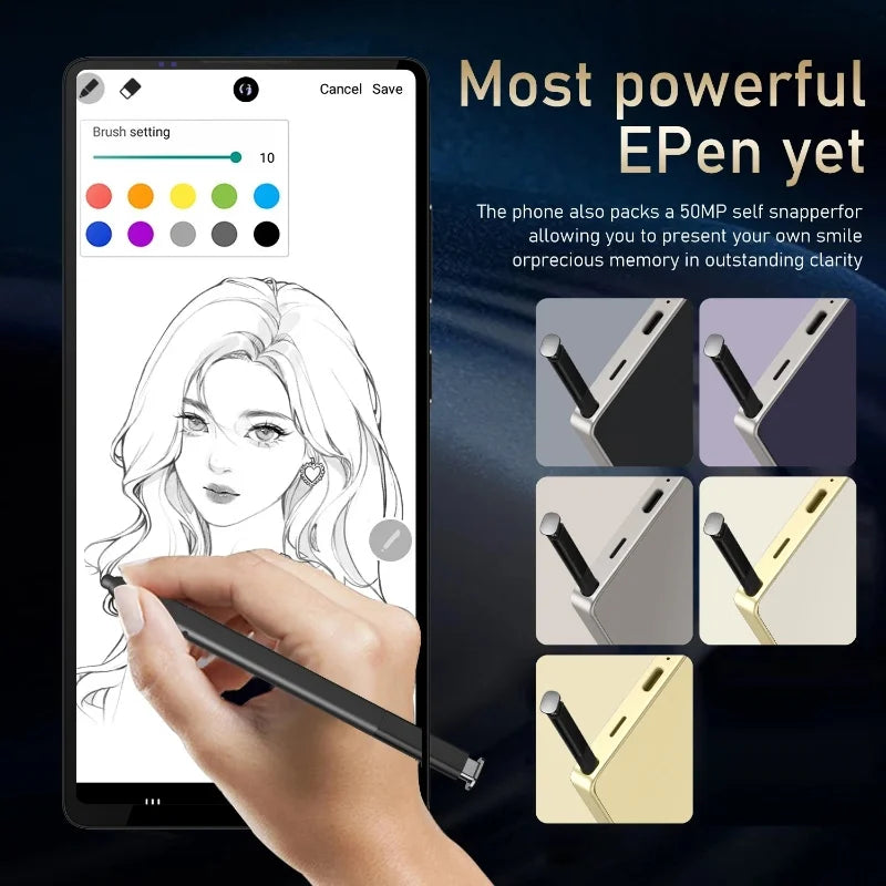 Global Vision S25 Ultra 5G Smartphone – Android 12, 8GB RAM, 512GB ROM, 6.8" 1920x1080 HD, Dual 24+48MP Cameras, 4/5G Mobile Phone