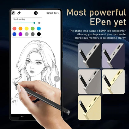 Global Vision S25 Ultra 5G Smartphone – Android 12, 8GB RAM, 512GB ROM, 6.8" 1920x1080 HD, Dual 24+48MP Cameras, 4/5G Mobile Phone