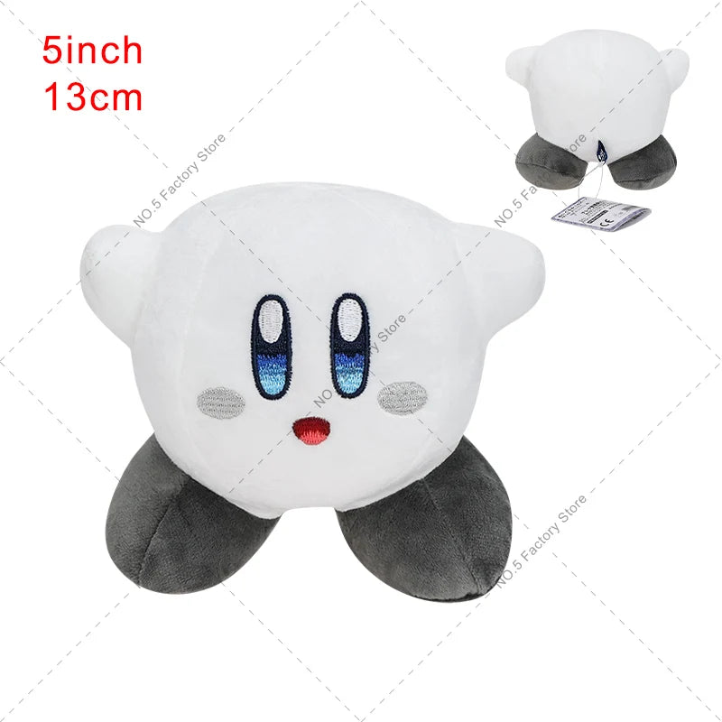 4 Styles Kirby Plush Doll – Pink, Yellow & Green Anime Stuffed Toy for Kids’ Christmas & Birthday Gifts