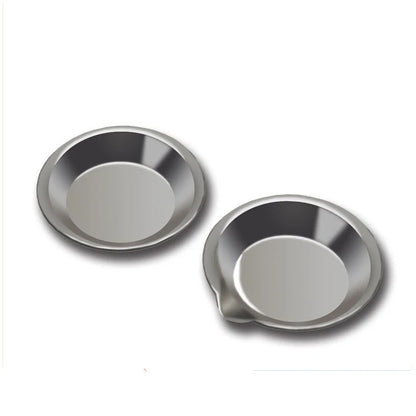 12PCS Stainless Steel Paint Mixing Bowls Set – Oil Paint Trays & Color Cups for DIY Art, Craft & Children Painting Tools
