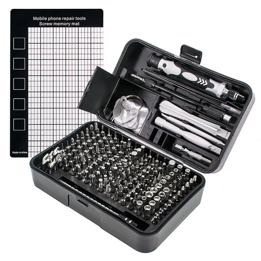 170-in-1 Magnetic Screwdriver Bits Set | Torx Phillips Screw Kit for Electrical, Phone, Camera & PC Repair - Handy Tool Box