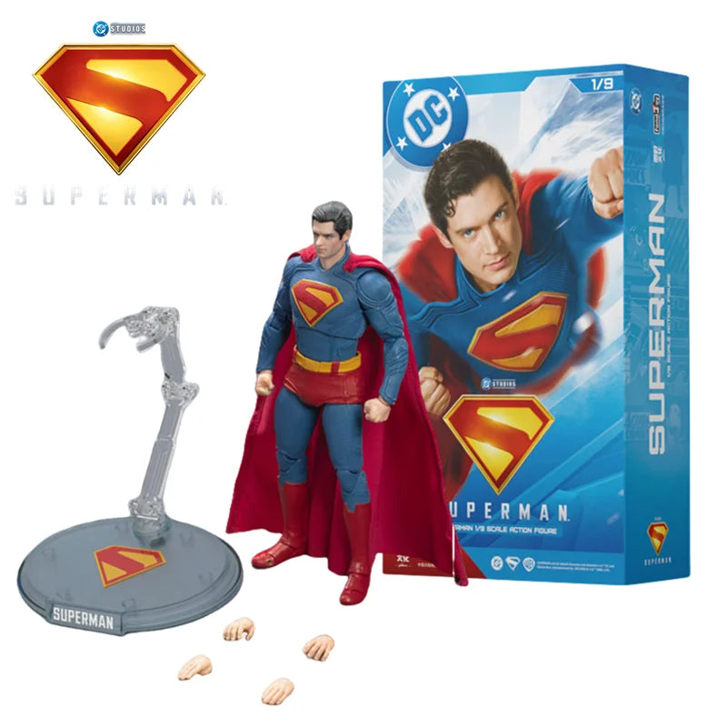 DC Justice League Movie Action Figures – Batman, Aquaman, Mera & Black Superman Collectible Toy Set