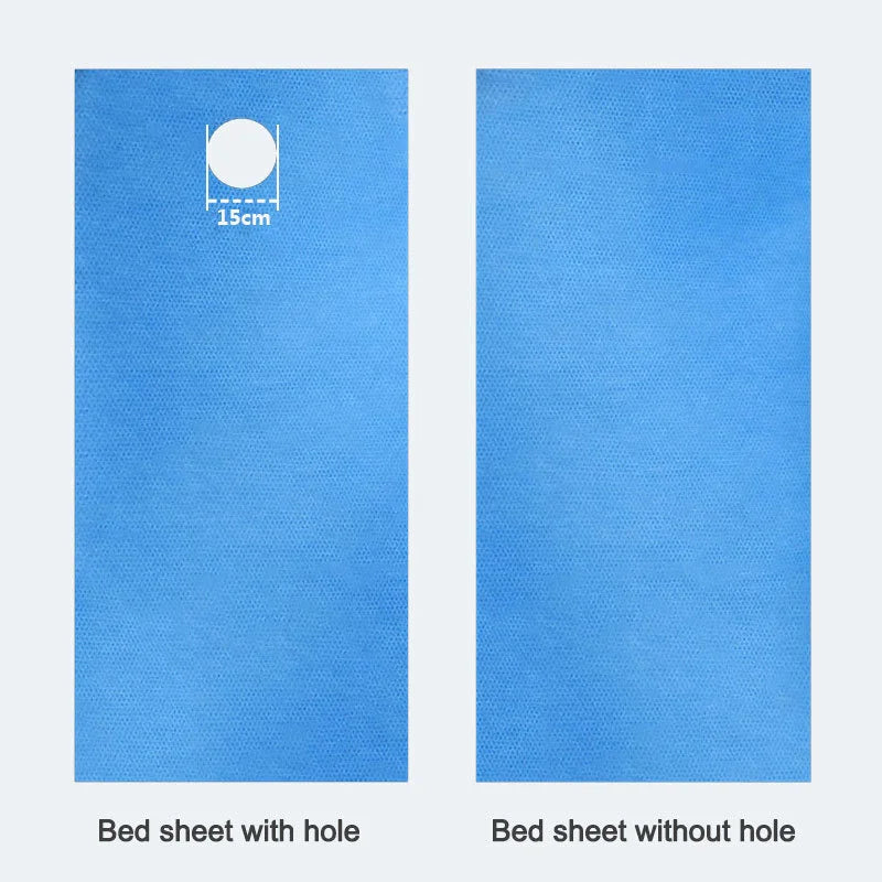 Disposable Bed Sheets – Thin & Thickened SMS Non-Woven Breathable Sheets for Beauty Salon, Spa, Travel & Hotel Use