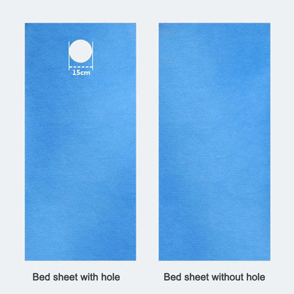Disposable Bed Sheets – Thin & Thickened SMS Non-Woven Breathable Sheets for Beauty Salon, Spa, Travel & Hotel Use