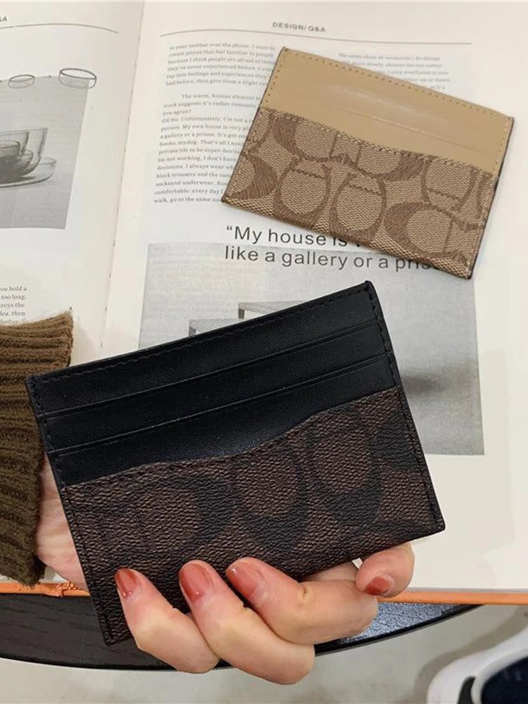 Luxury Women's Wallet - Multi-Function PU Leather Card Holder, Small Short Purse