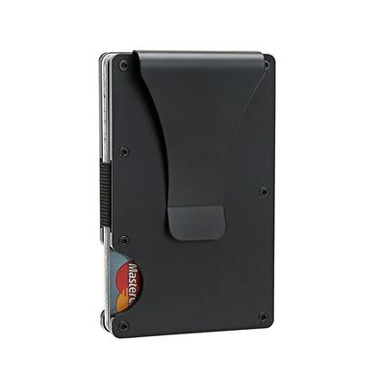 Carbon Fiber Minimalist Slim Wallet for Men – RFID-Blocking Credit Card Holder & Cashback Cardholder Case