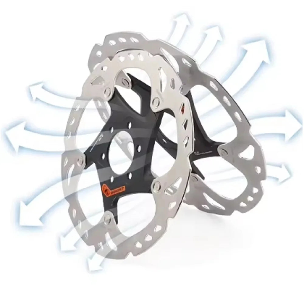 Shimano DEORE XT MT800/MT900 Center Lock Ice Technologies Freeza Disc Brake Rotor – 203/180/160/140mm