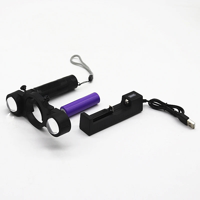 Universal Spray Gun Light - Adjustable Size Fill Light for Airbrushing and Painting - Enhance Visibility with Searchlight Functionality