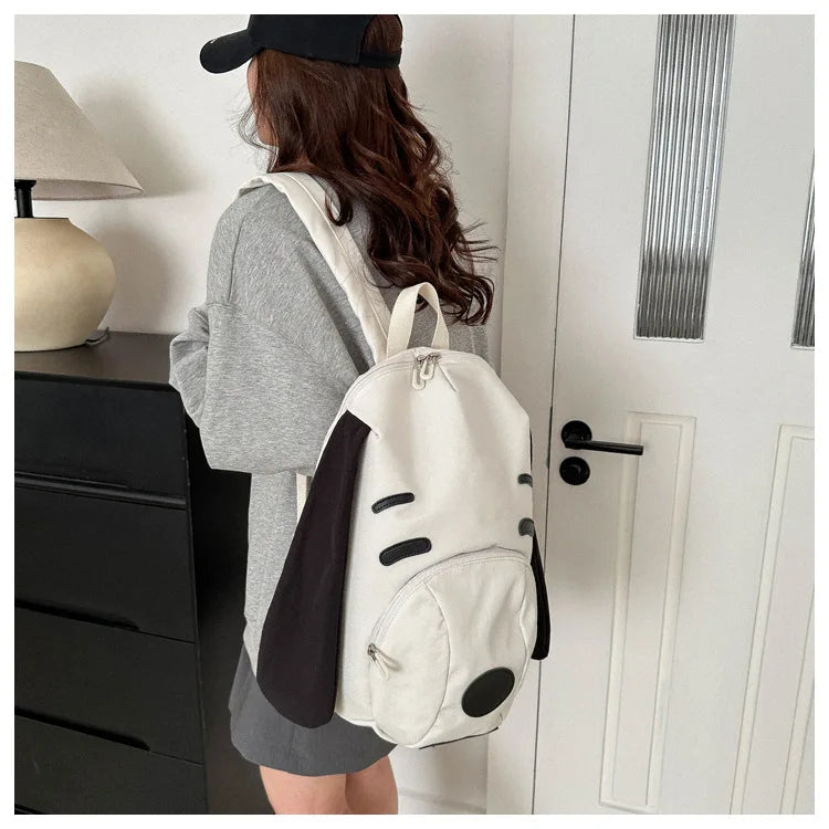 Cute Anime Snoopy Backpack — Large Capacity Oxford Cloth Student Travel Casual Bag