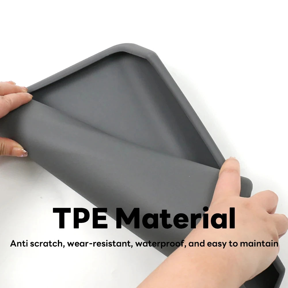 TPE Soft Center Console Armrest Cover for Tesla Model Y (2025 Juniper) & Model 3 Highland (2024) Interior Accessories