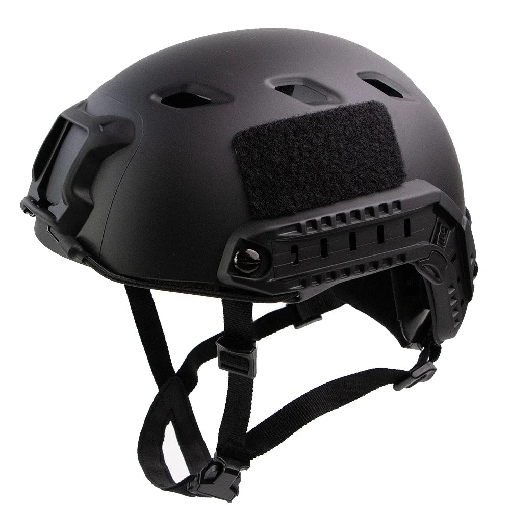 Adjustable Tactical Helmet – Thicken ABS Protective Gear for Air Gun Shooting, CS, Outdoor Use, Head Size 55-60cm