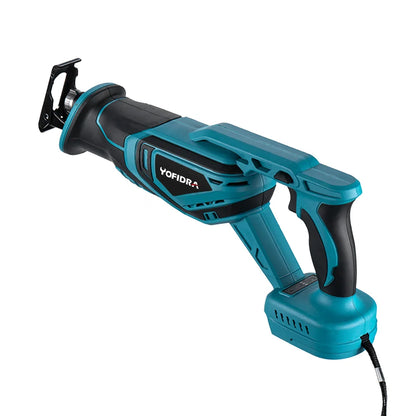 YOFIDRA 3000W Brushless Reciprocating Saw — 4-Blade Multifunction Metal, Wood & Pipe Cutter for 18V/21V Battery