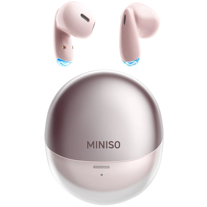 MINISO Bluetooth 6.0 Earbuds - Ergonomic HiFi Stereo Gaming Earphones with Microphone