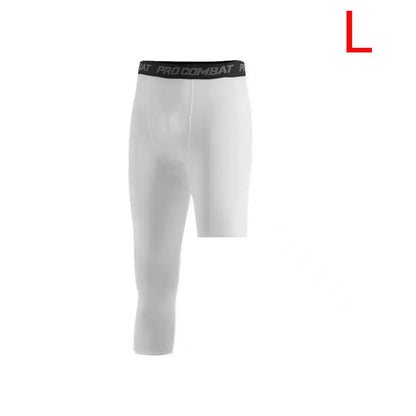 One Leg Basketball Tights - Breathable Quick Dry Sports Leggings for Training & Performance