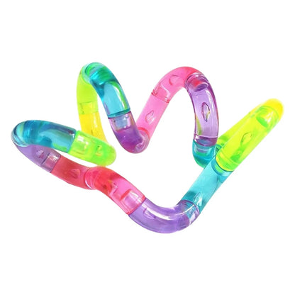 Tangle Fidget Rope Toy - Color Changing Stress Relief & Sensory Party Gift
