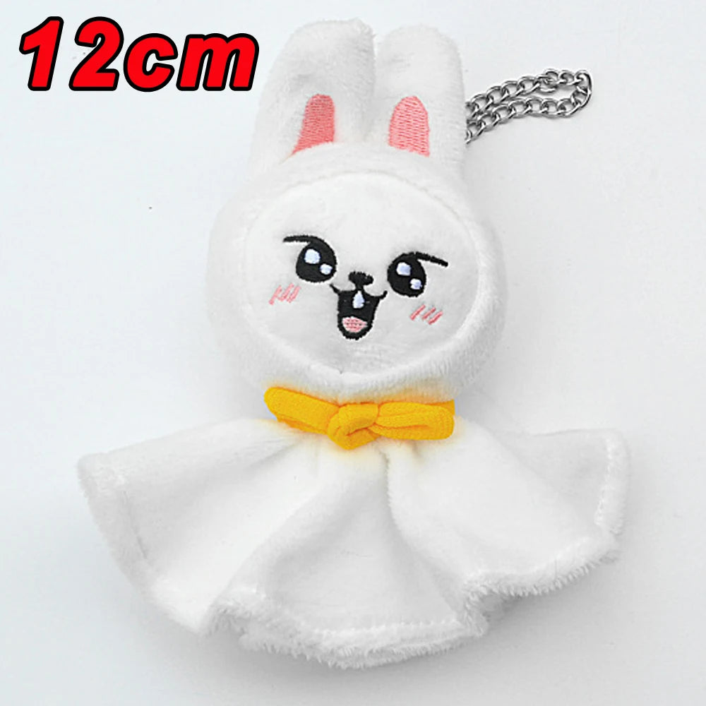 310style Skzoo Plush Pencil Case – Kawaii Kpop Stray Wolf Stuffed Animal Toy, Cartoon Plush Doll for Kids Gift